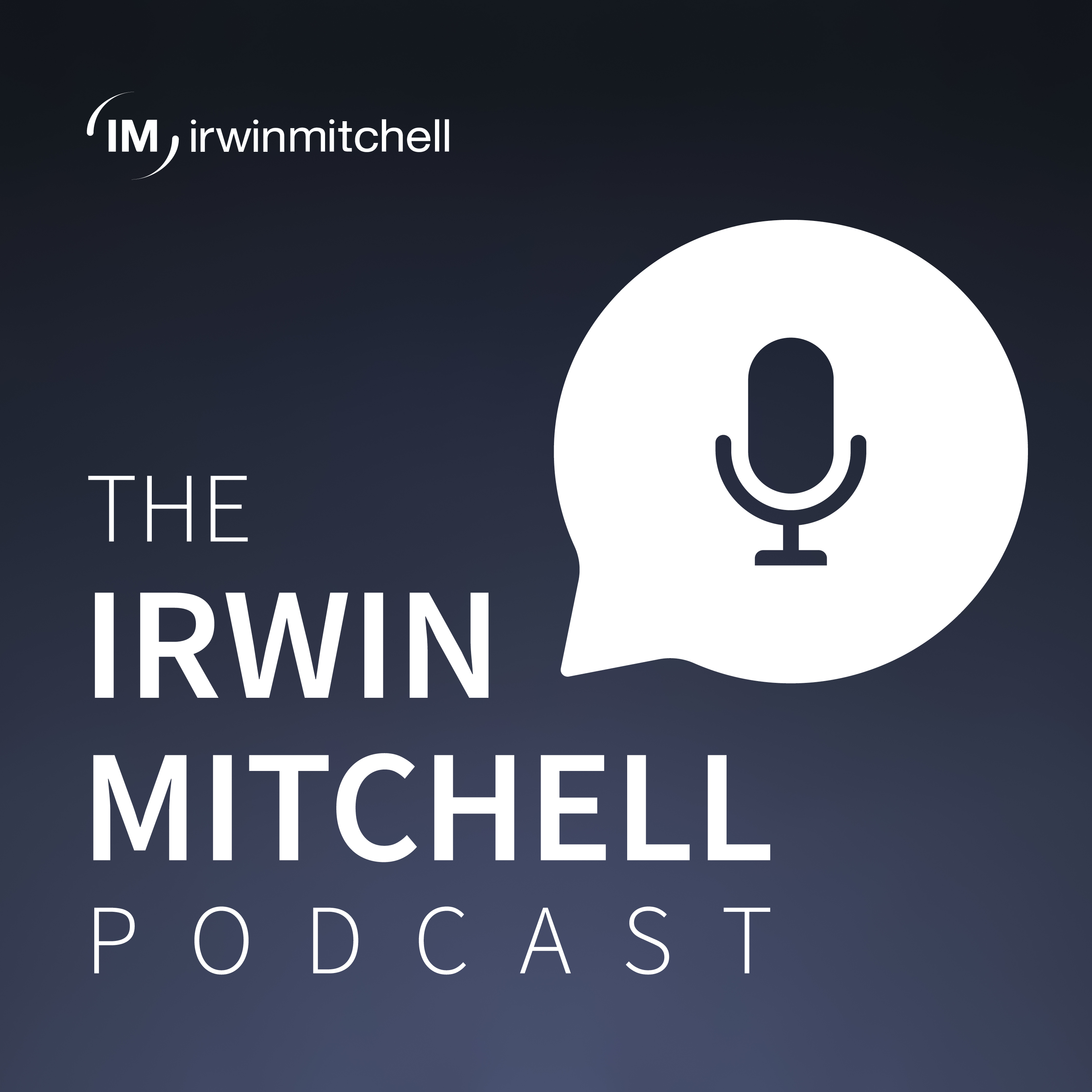 The Irwin Mitchell podcast logo